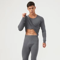 

man's thermal underwear long johns 100% cotton Sets Winter Warm Men's Thick Thermal Underwear Long Johns wholesale