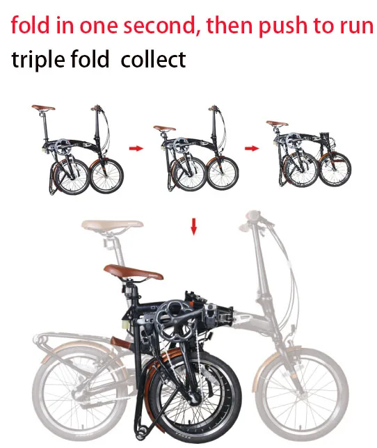 forward folding bike