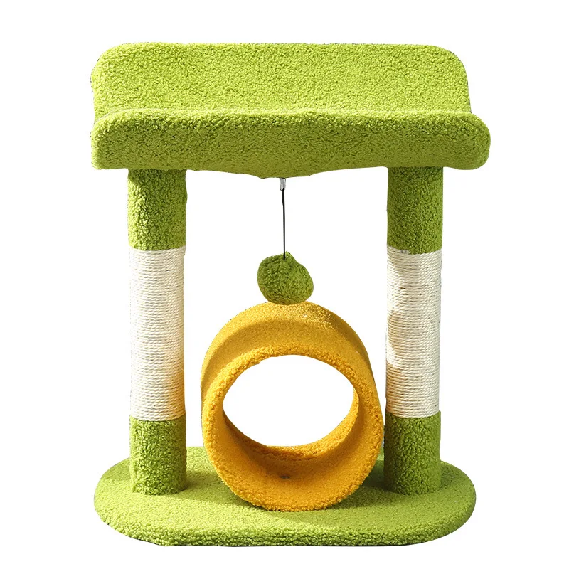 

2021 new cute cat nest integrated multi-style cat climbing tree use for all season