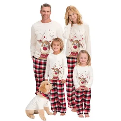Christmas Pajamas Clothes 2021 PJS Pyjamas Family Matching Custom X-mas Family Christmas Pajamas Sets