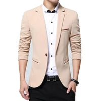 

Plastic formal solid color men's slim fit blazer tweed vest indian top designer suits with great price