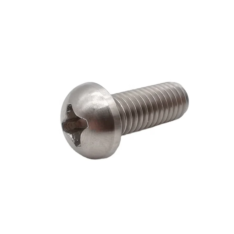 

Factory supply Gr2 Gr5 ISO7380 titanium button screw