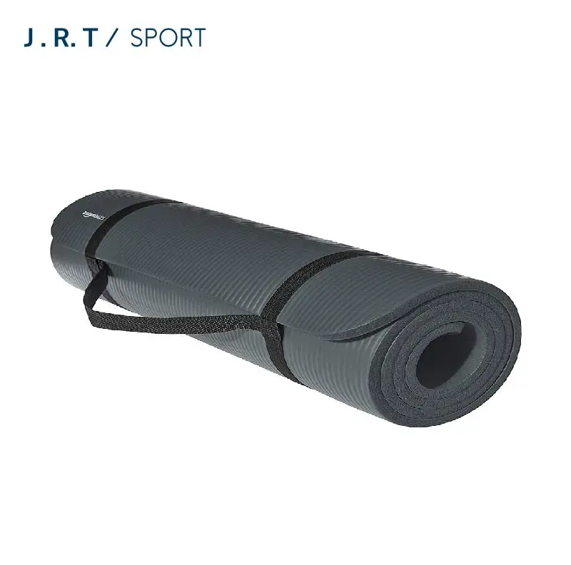 

BSCI Factory Custom Foldable Black Natural Rubber Exercise Fitness NBR Yoga Mat, Customized