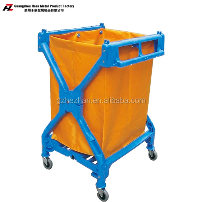 
Stainless Steel Housekeeping Cleaning Trolley Multifunction Cleaning Trolley Car Hotel Restaurant 