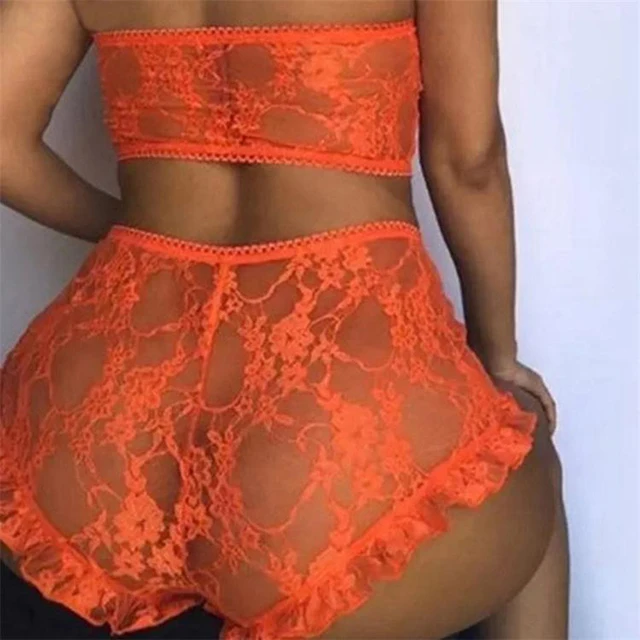 

European Women's Underwear In Stock Lace Sexy Lingerie Panties Set, Black, white,