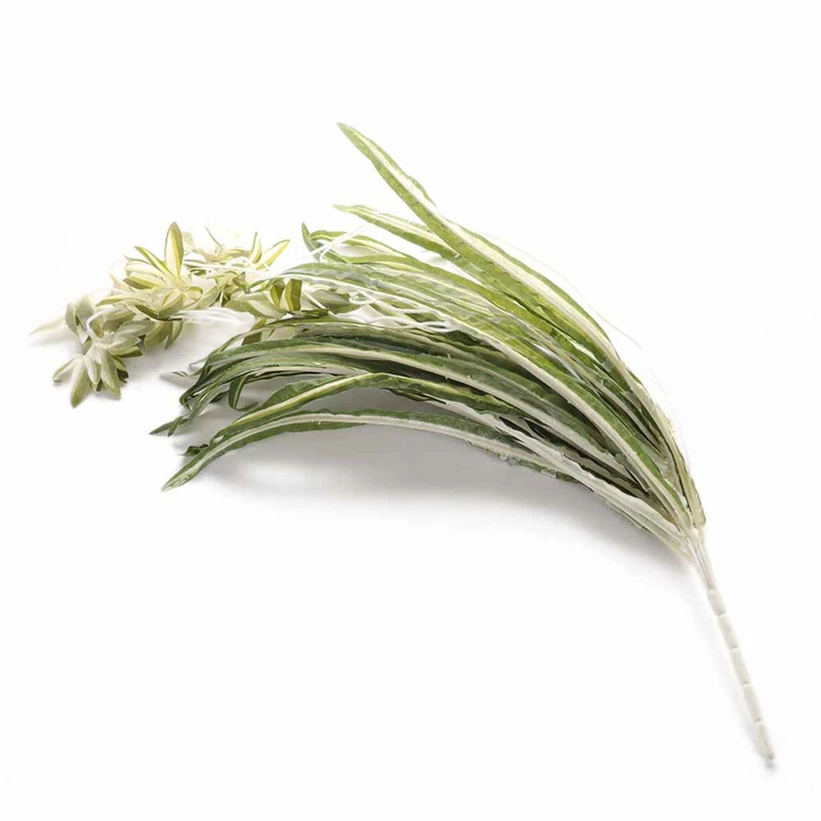 

Wholesale artificial flowers plants wall hanging chlorophytum potted green plants fake simulation flower living room decor