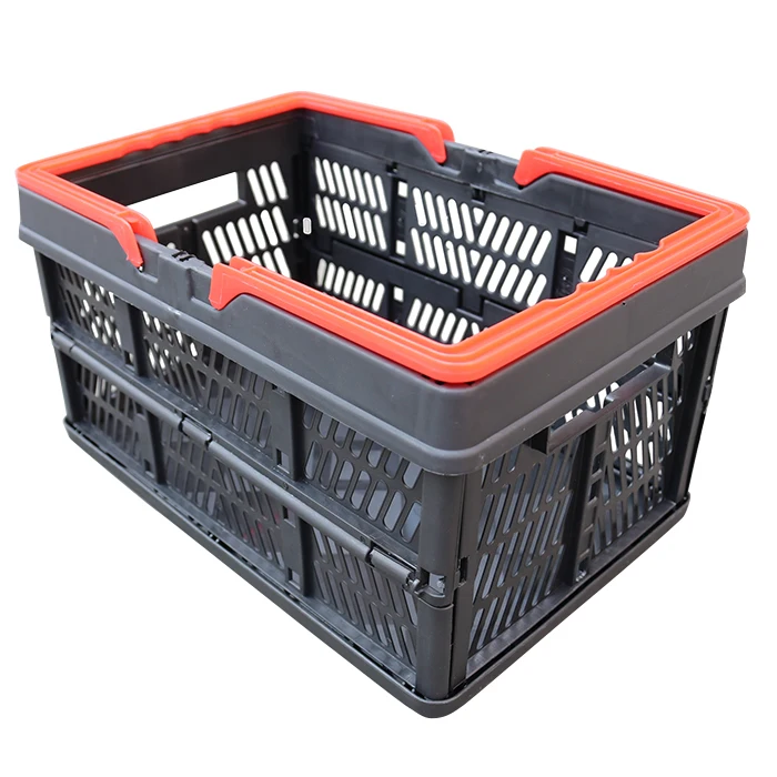 

Plastic storage container food bread basket folding tomato storage plastic crate plastic grape box crate