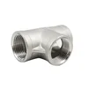 ss304 ss316 stainless steel pipe tee stainless steel sanitary fittings fitting casting stainless steel fitting ss equal tee