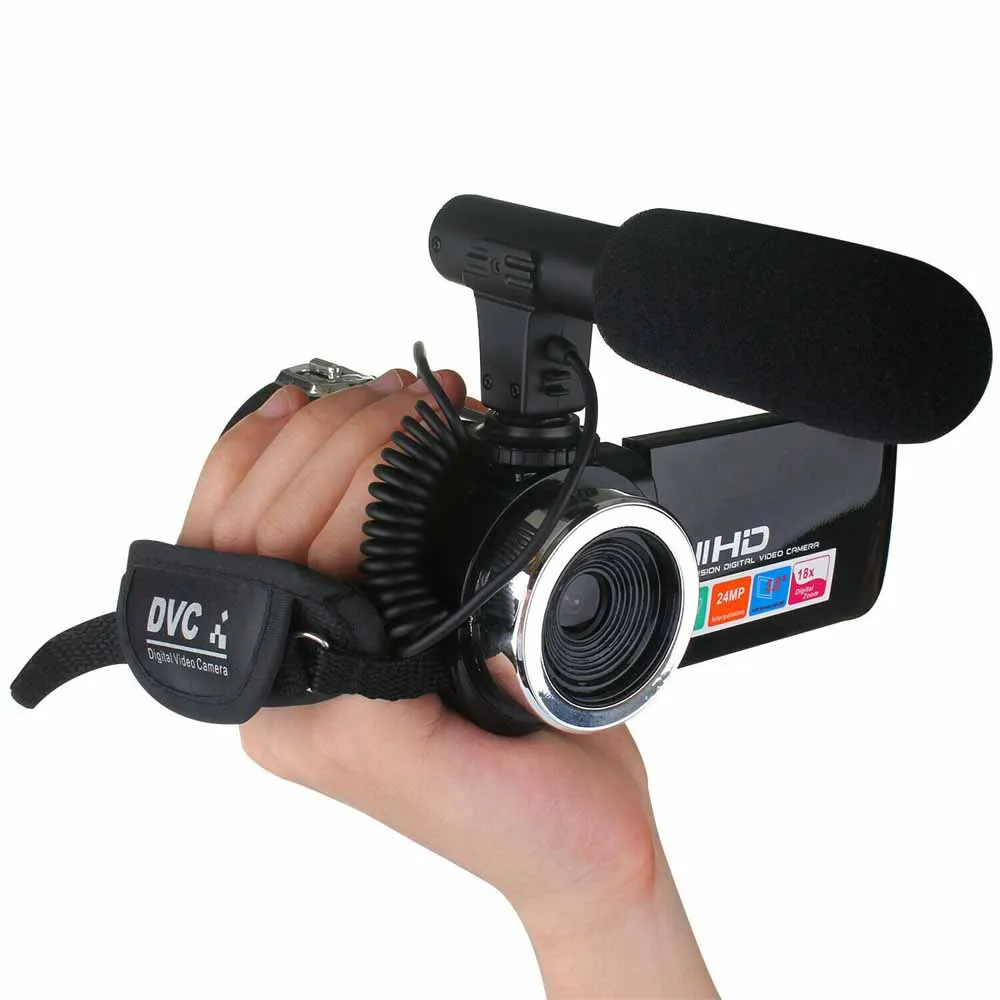 

Digital Video Camcorder YouTube Vlog Vlogging Camera Recorder Microphone