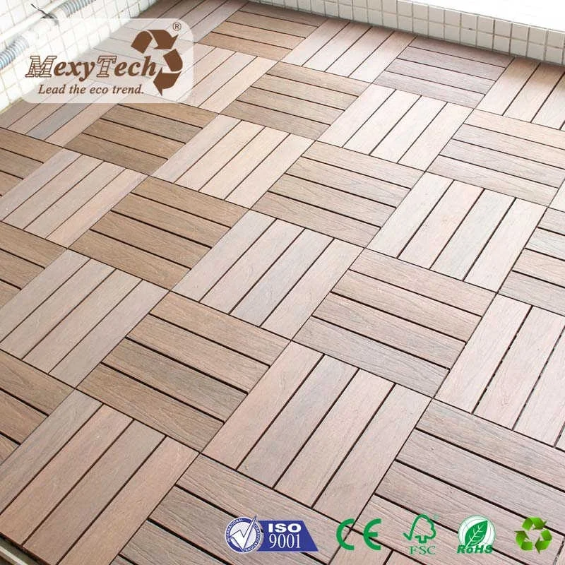 

composite deck tile/rubber deck tile/non-slip wood composite decking tiles