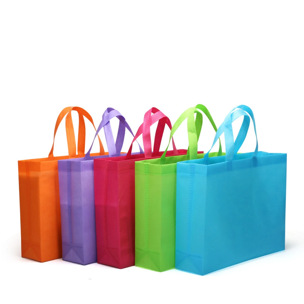 

Cheap reusable custom printed non woven eco ultrasonic shopping tote bag, Customized color