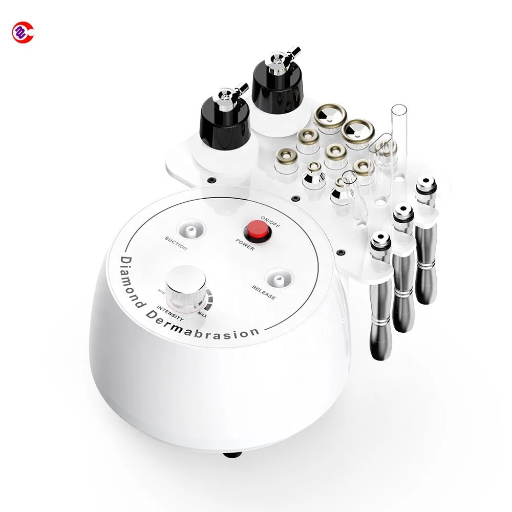 

Diamond Microdermabrasion Skin Rejuvenation Acne Removal Machine With Two Spray Bottles