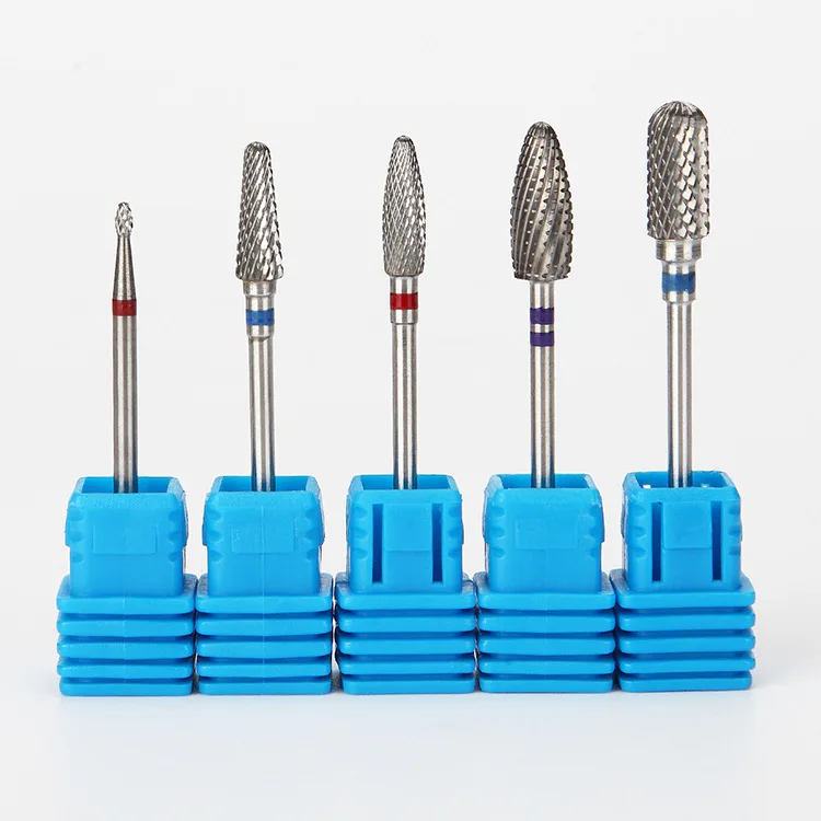 

Tungsten Steel Nail Art Drill Polish Head Nail Drill Machine Accessories Manicure Tools, Picture