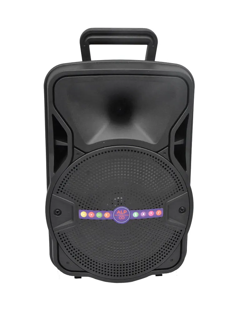 

ALP804 Spot 8inch cart with rechargeable PA party portable speaker with microphone