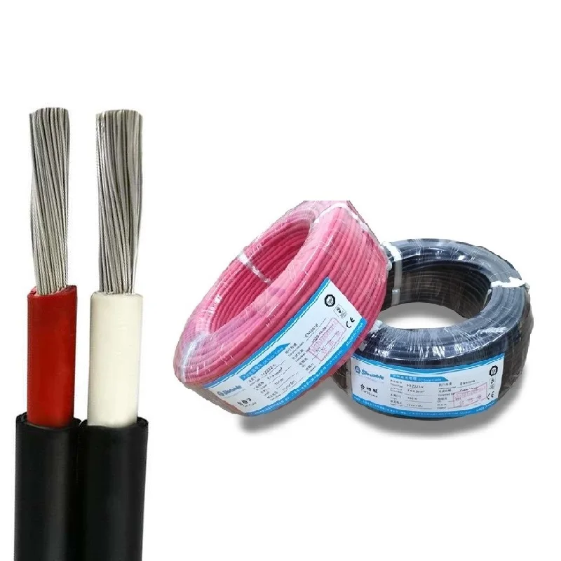 

PVC Insulated Copper Wire Electric Wire PV Solar Cable 4mm Slocable Cable for solar energy system