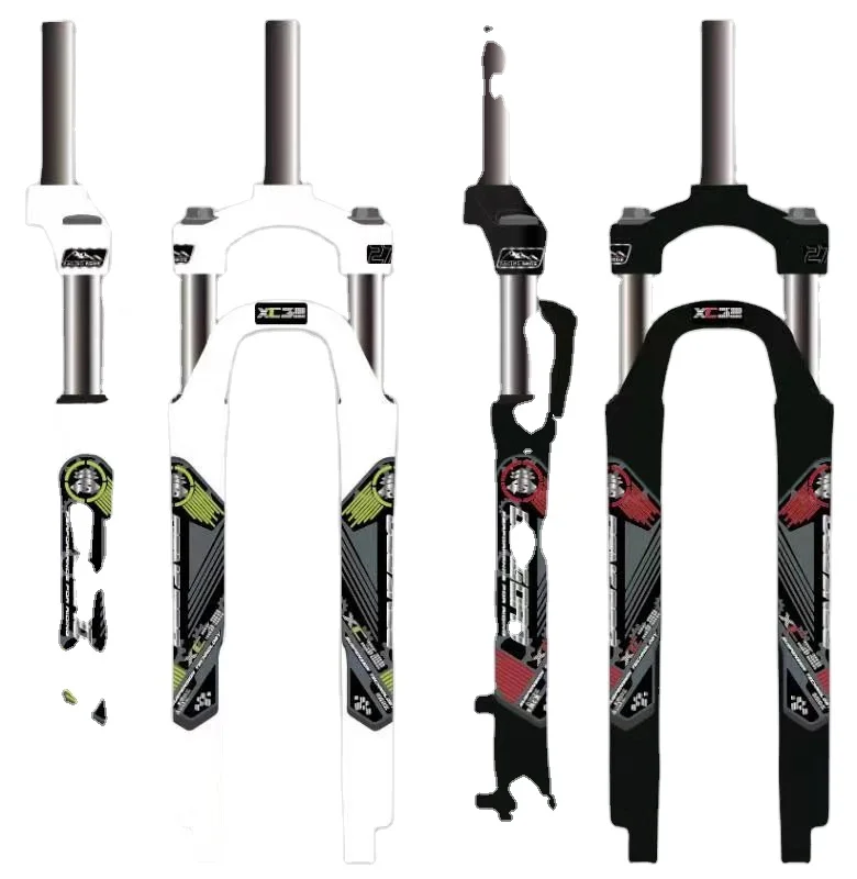 

2022 China 26 "27.5 29 mtb dh magnesium alloy mountain bike front fork Mechanical Lock Bicycle front fork