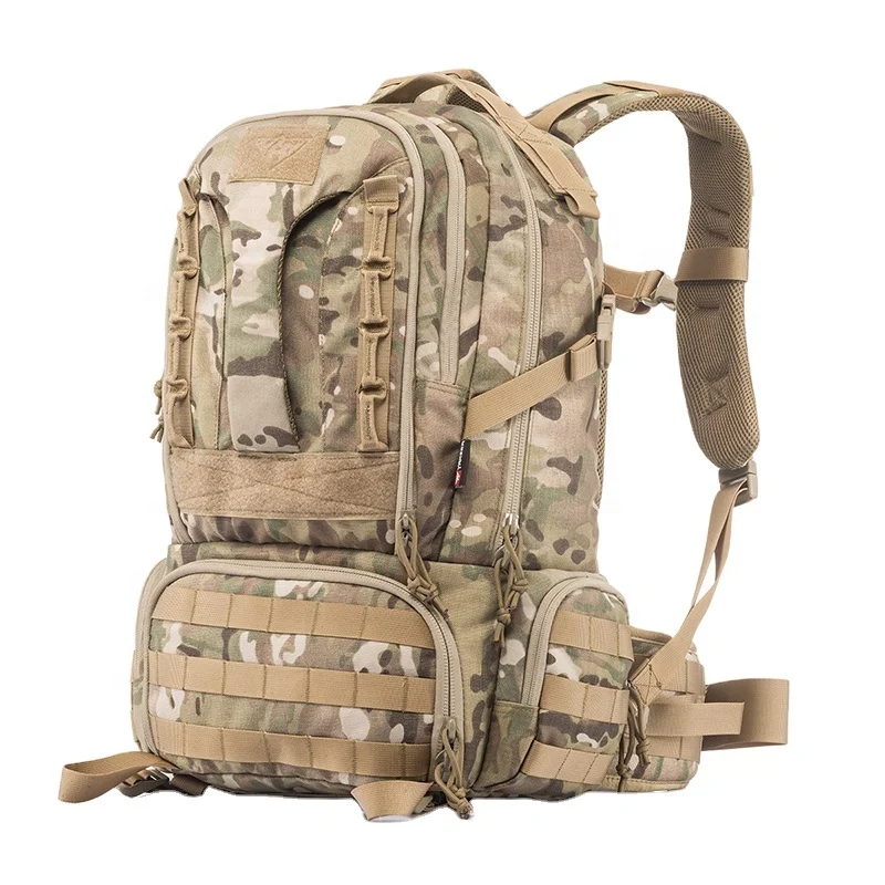 

YAKEDA Stylish Multicam Large Waterproof Back Pack Durable Molle Tactical Backpack