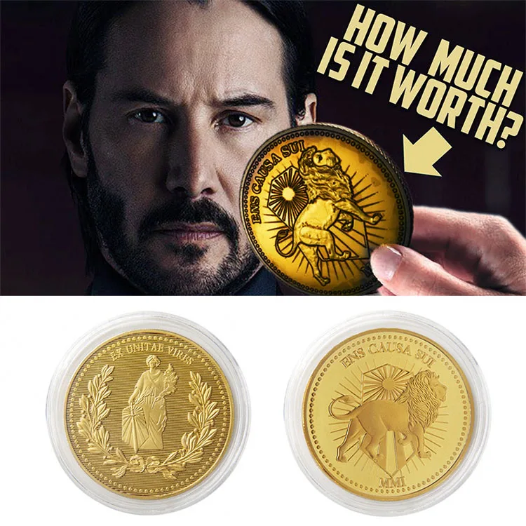 China Factory Wholesale Antique Challenge Coin John Wick Cosplay Gold Continental Coin Buy Challenge Coin John Wick John Wick Continental Coin John Wick Cosplay Coin Product On Alibaba Com