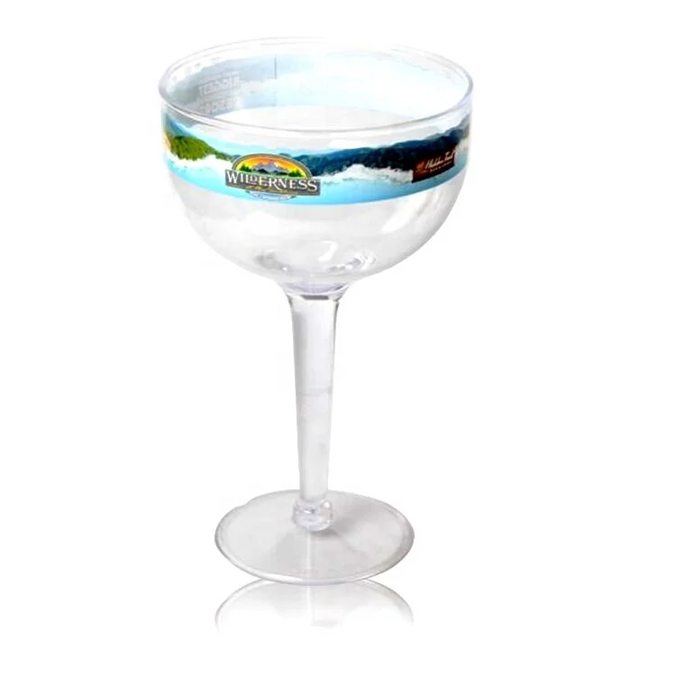 

45oz Plastic Margarita glass, Customized color