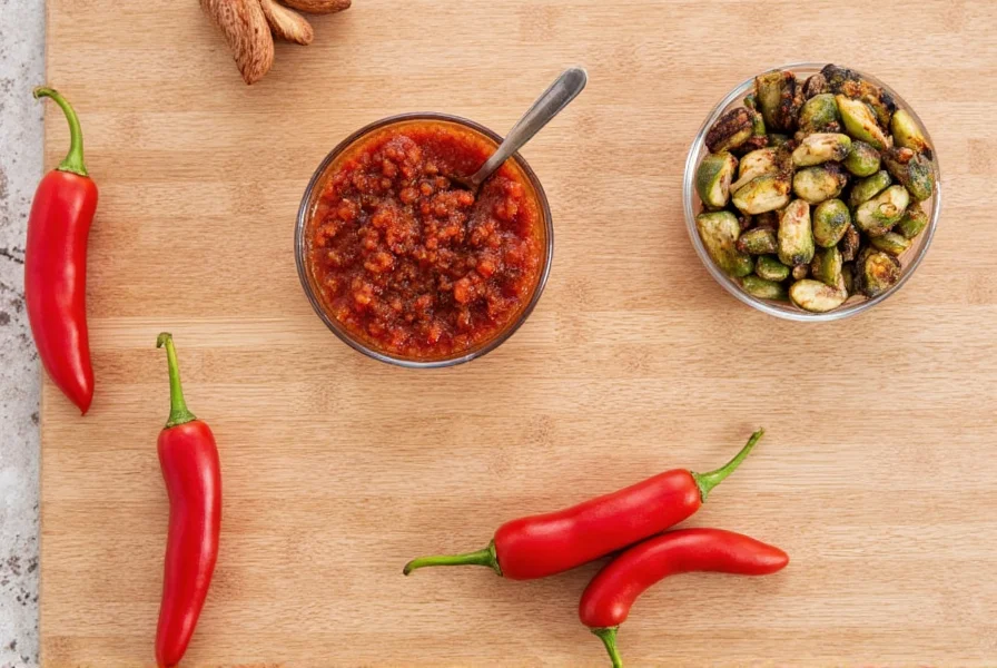 Checking Red Pepper Relish Labels