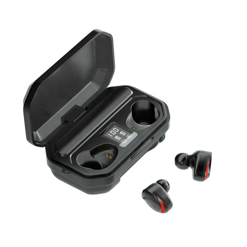 

Amazon New Trend TWS A17 M15 Earphone 5.1 Touch Music Earphones 3500mah True Wireless Earbuds manufactur With Flashlight Mic