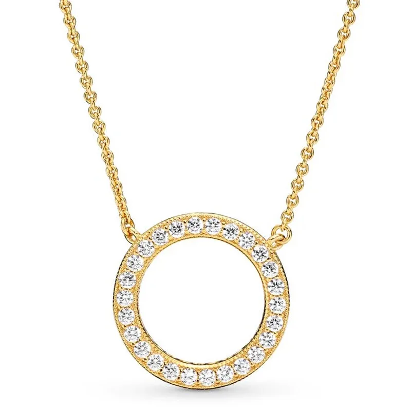 

Classic 18K Gold Plated diamond personalized necklace jewelry women zodiac necklace, White