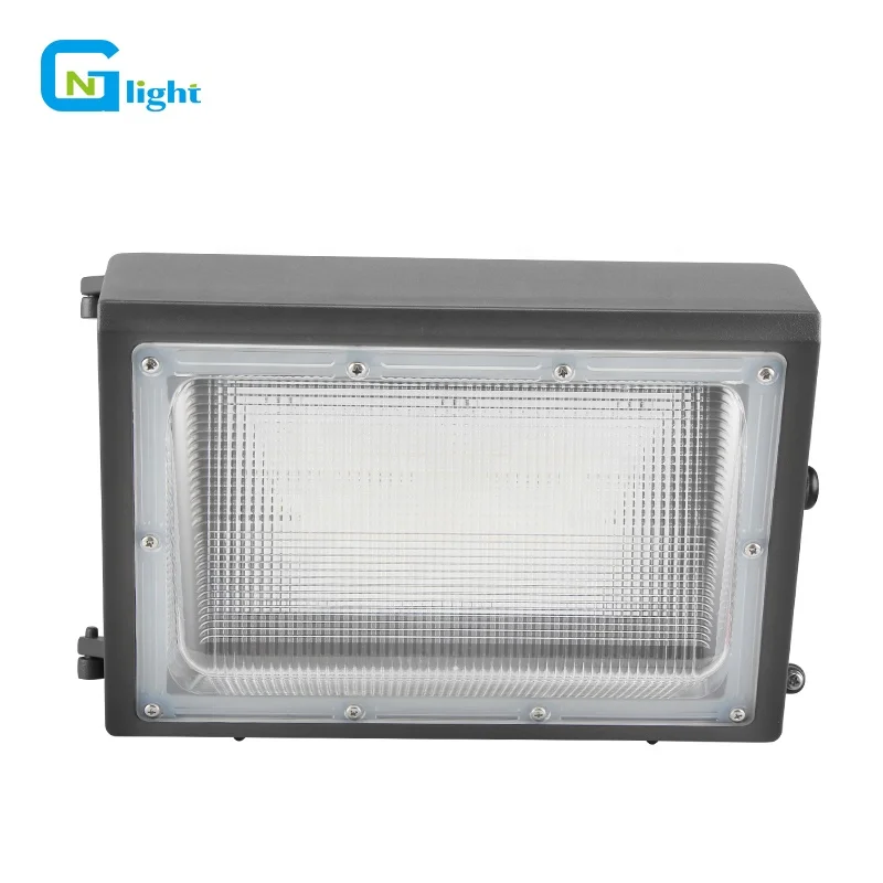 

Built-in Power Supply ETL DLC Dusk to Dawn 60w 80w 100w 120w Flood Light Wall Pack Wideflood LED