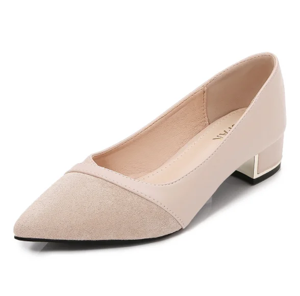 

up-3294r 42 43 size Women Office Shoes 3.5cm Low Heel Shoes for Ladies