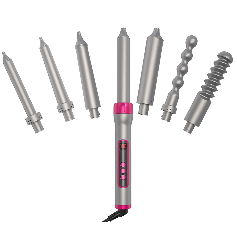 

2021 Hot Selling Rechargeable Wireless Hair Curler Curling Auto The World S First Cordless Automatic 5 in 1 Hair Curler Mini