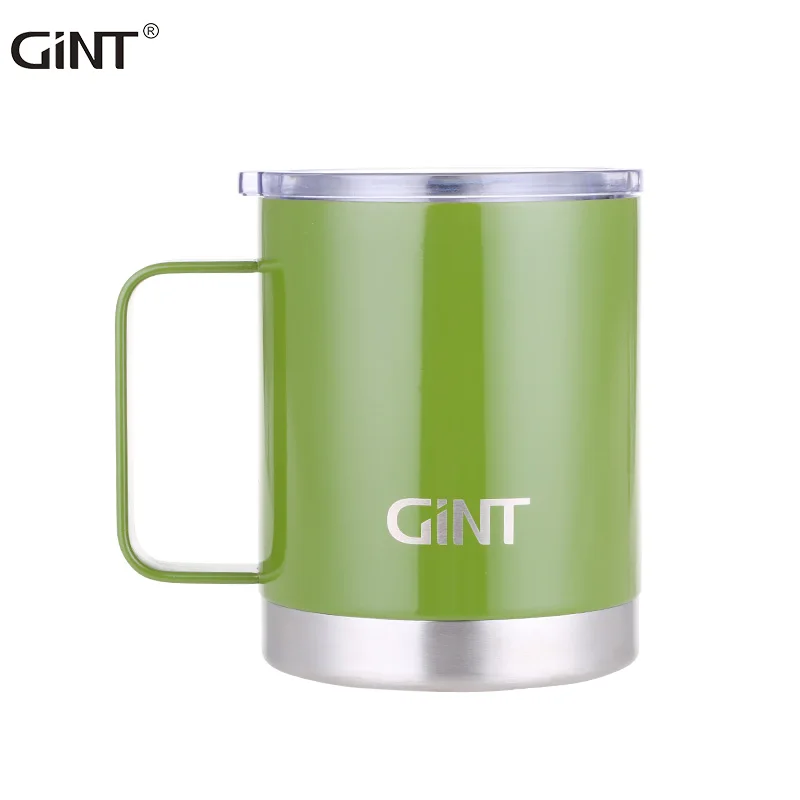 

12oz beer mug in bulk stainless steel double wall coffee hot travel mug with handle