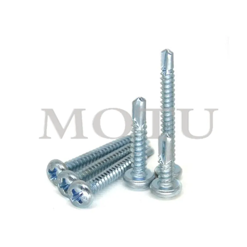 High Carbon Steel Csk Head Flat Head Self Drilling Wood Screws Tapping