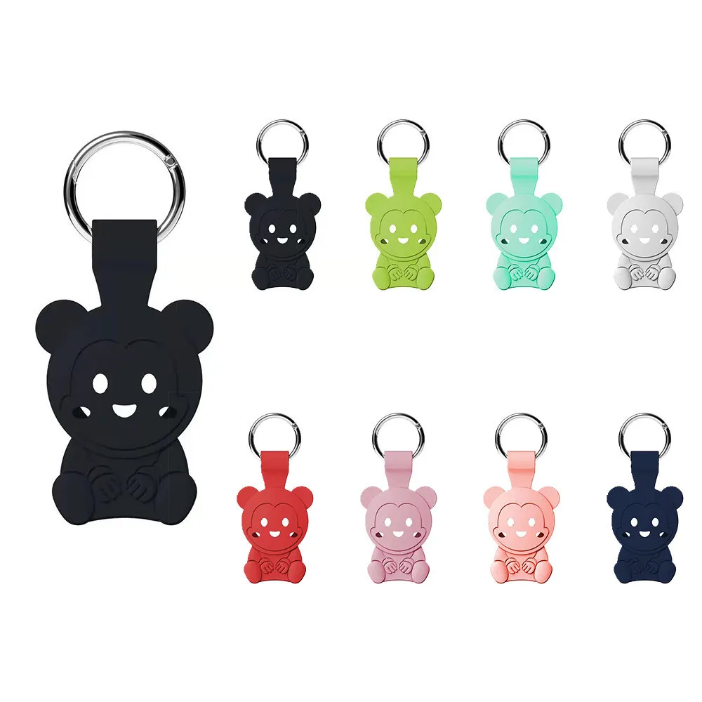 

New arrival 3D cute cartoon silicone airtag case for apple airtags tracker