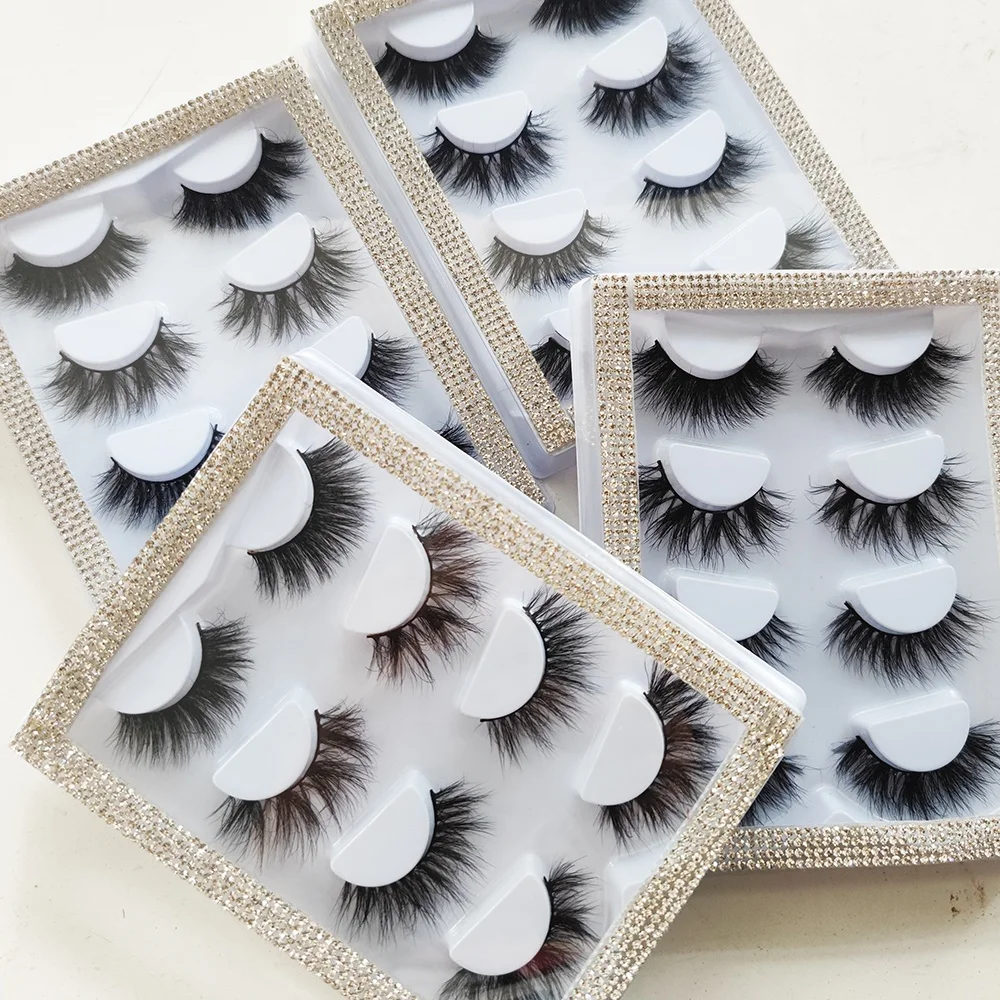 

mink lashes 25mm 3d mink eyelash premium 5d 6d mink eyelashes fluffy wholesale vendor, Black