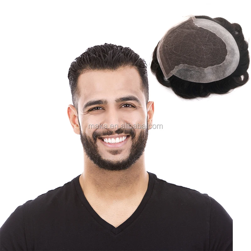 

men hair wig toupee human hair