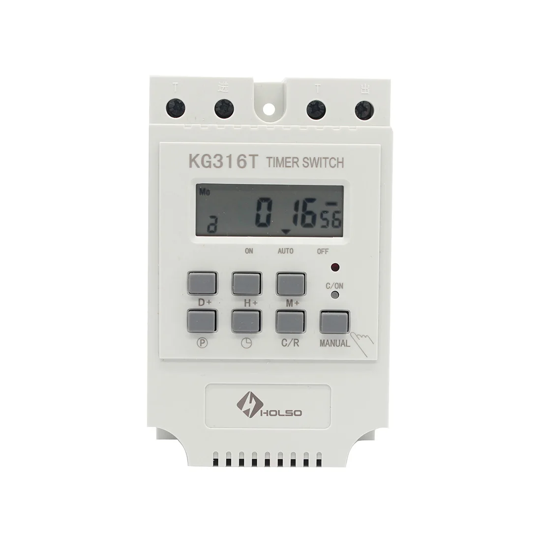 
Free Logo Standard 30A KG316T Customized High Current Maximum 60A 50/60Hz 220V AC DC Customizable Timer Switch 