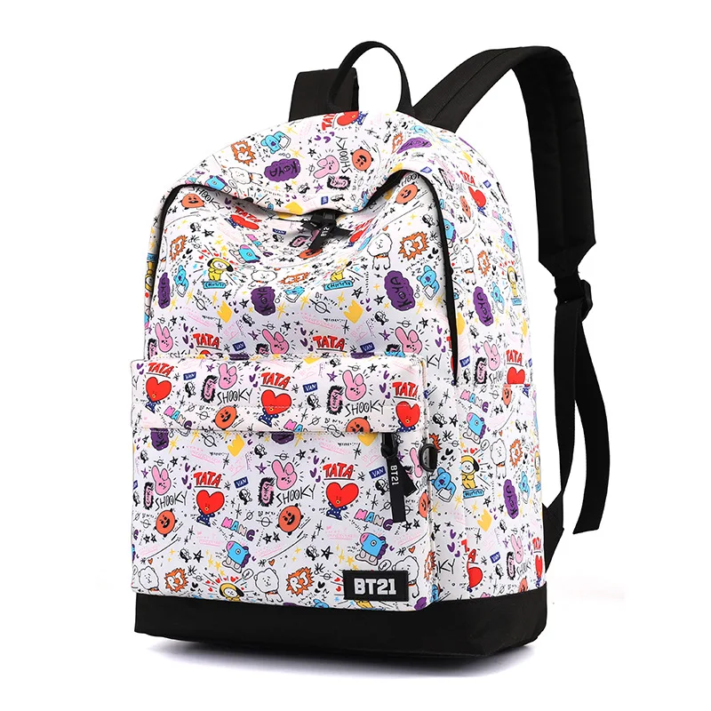 

Surrounding cute schoolbag backpack for male and female students Korean backpack