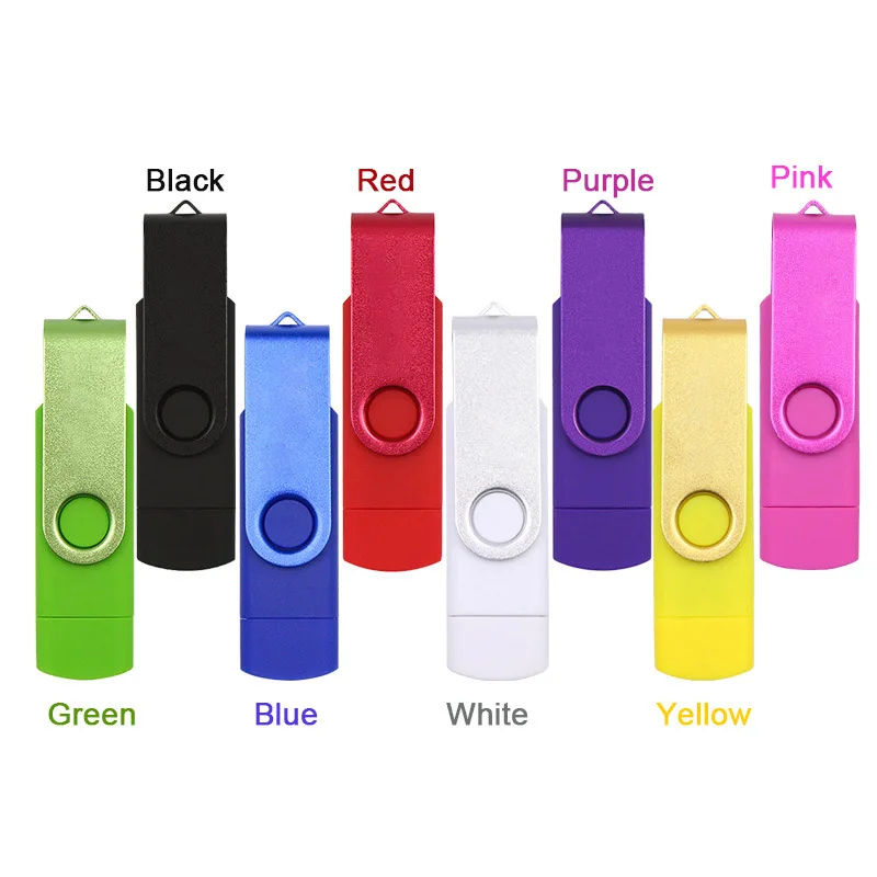 USB flash drive OTG 3 in 1 high Speed drive 64 32 16 8 GB 4GB external storage pen drive Micro USB Stick for iphone android - ANKUX.COM