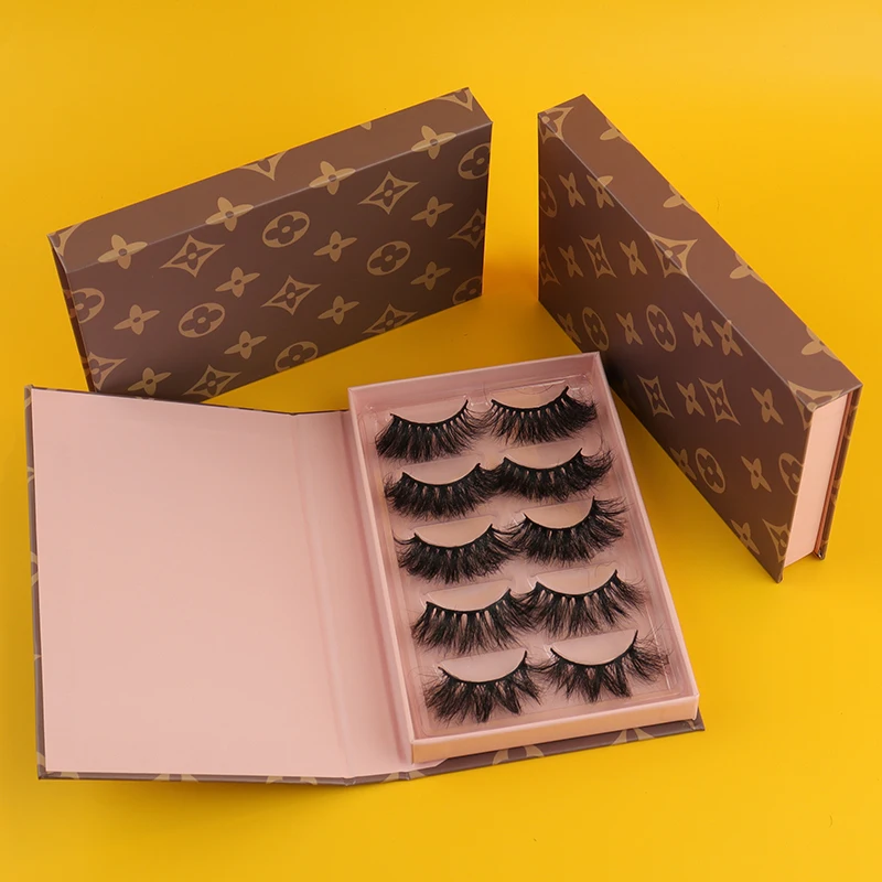 

New styles 3d fluffy mink eyelashes natural look and soft strong cotton band 3D vegan mink lashes, Natural black