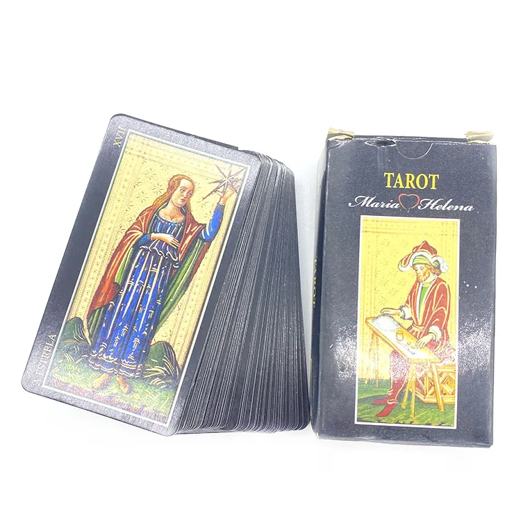 

Custom spot uv tarot card printing oem tarot card with gilt-edged, Cmyk