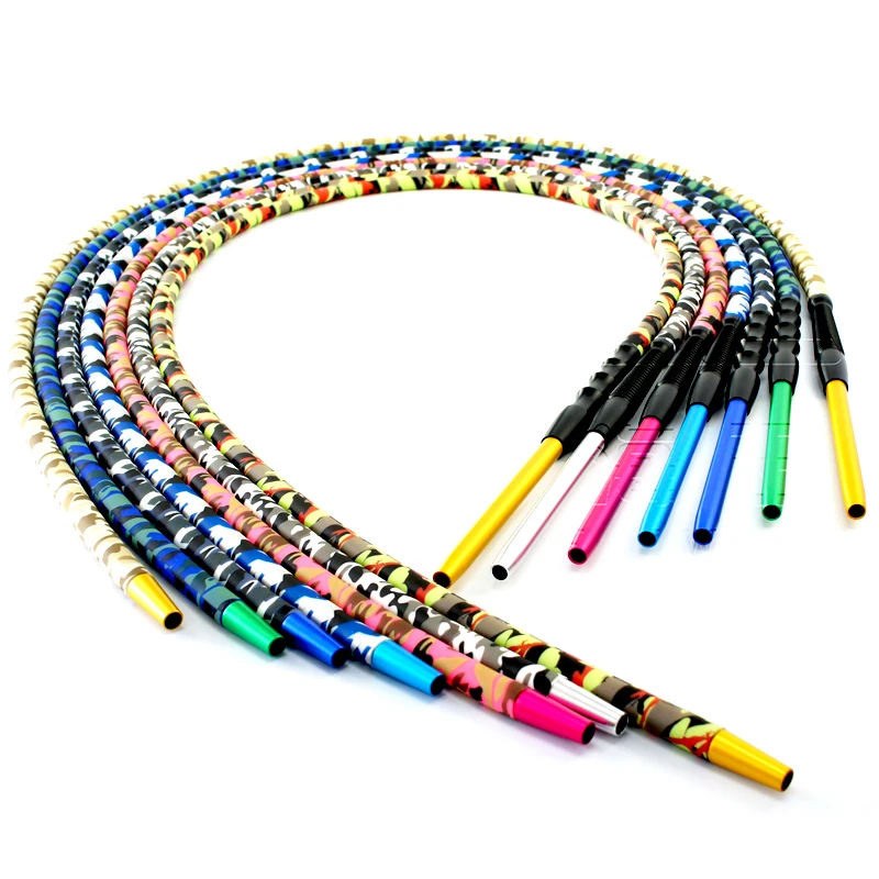 

high quality shisha hookah hose accessories handle plastic hookah hose pipe, Custom