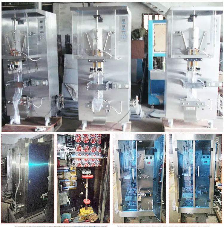 Fully Automatic Sachet Water/juice Bag Filling/sealing Machine  Liquid Sachet Bag Filling Packaging Machine factory