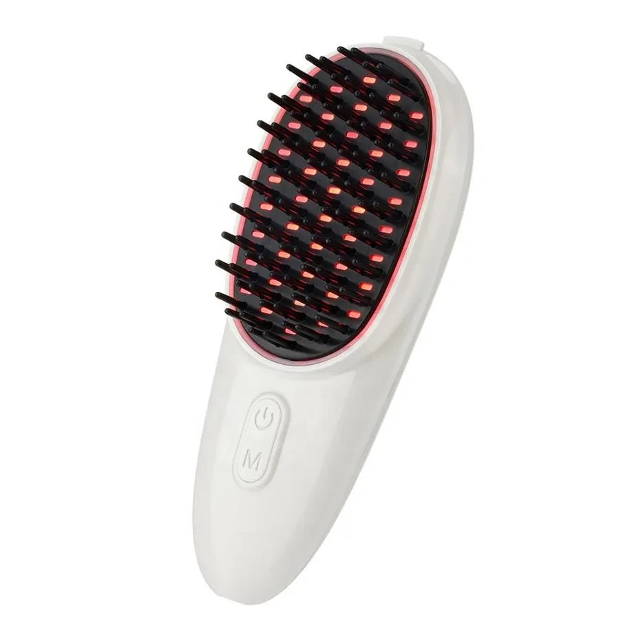 

Anti Hair Loss Head Massage Therapy Ions Vibration Red Light Hair Massage Brush Electric Laser Hair Growth Comb