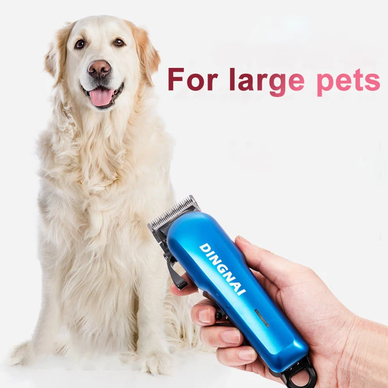 

High Power Trimmer Grooming Pet Electric Clippers Kit Cortador De Pelo Para Mascotas Cordless Professional Clippers For Dogs, Black,blue,white,red