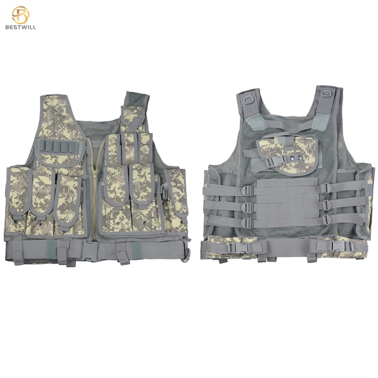 

2020 Bestwill high quality Black Military body armor army green ballistic vest, Pink blue red or customized