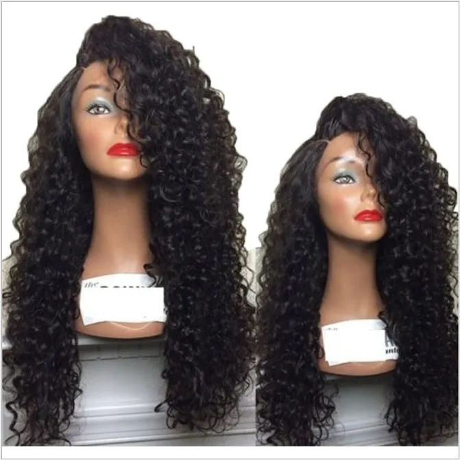 

he31764a Wig wholesale high quality curly wigs for female ladies, Black,sepia,wine red