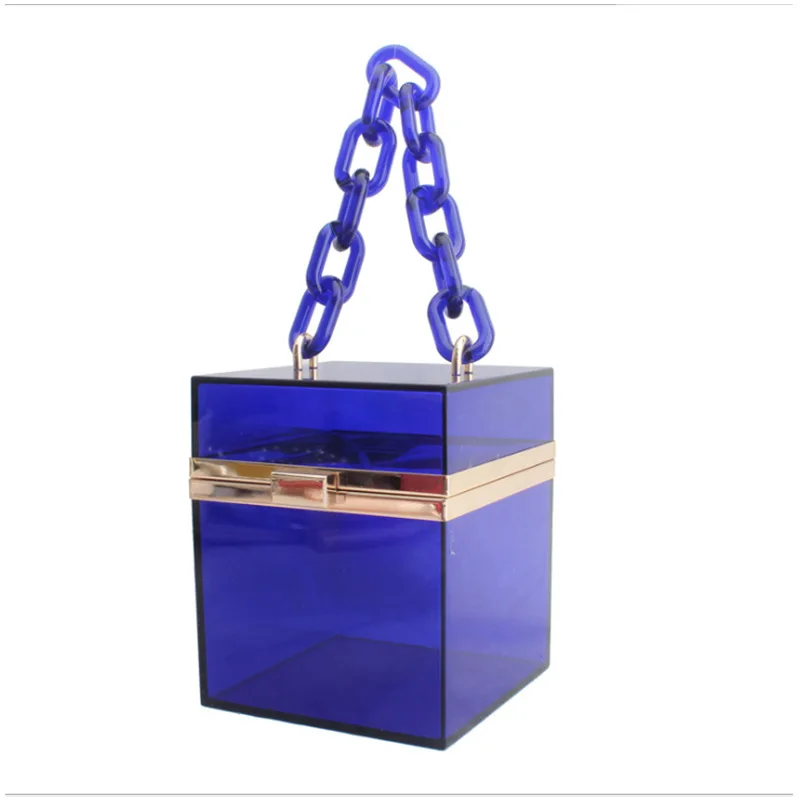 

New summer 2021 Transparent acrylic handbag Jelly bag