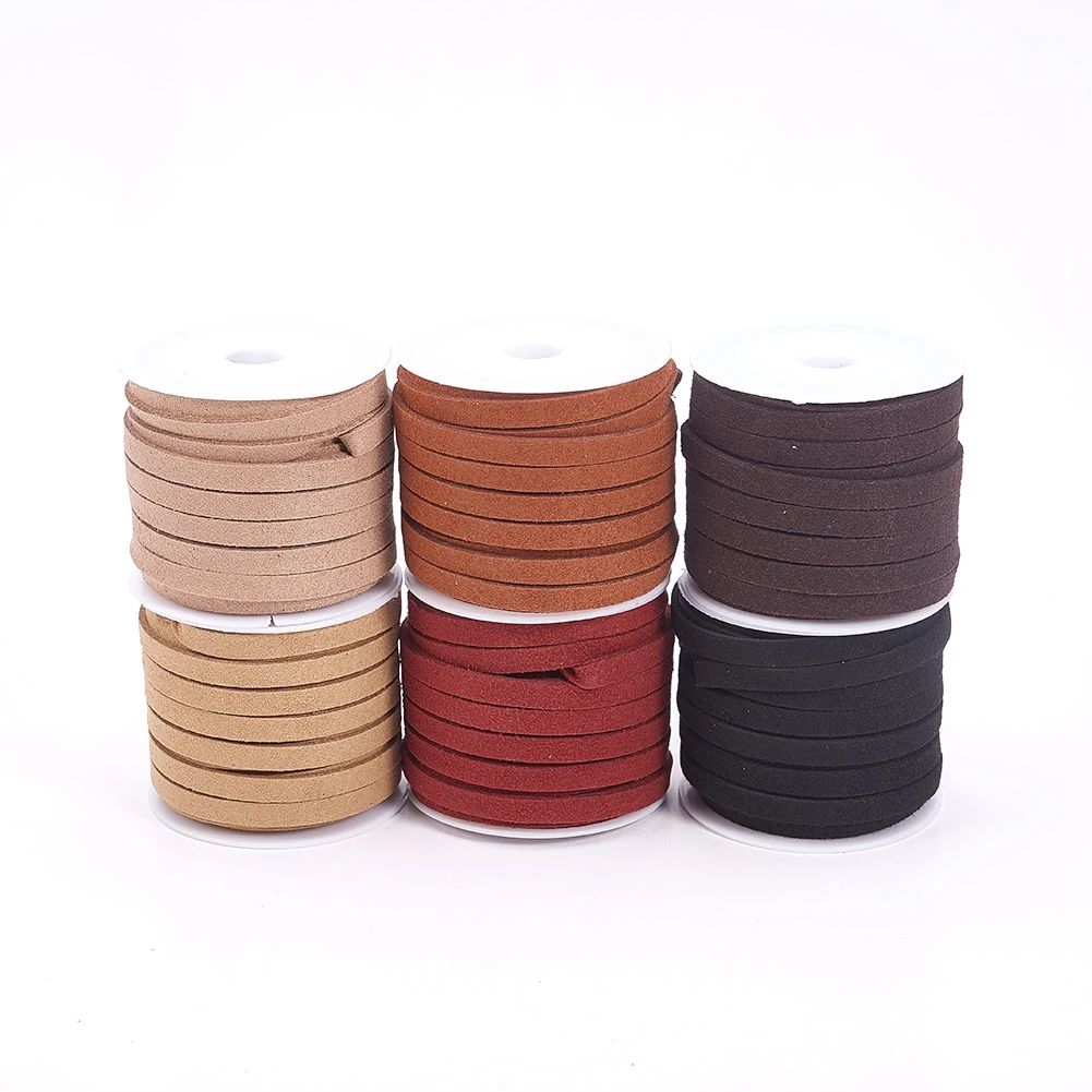 

Pandahall 5mm Mixed Color Faux Suede Cord Sets