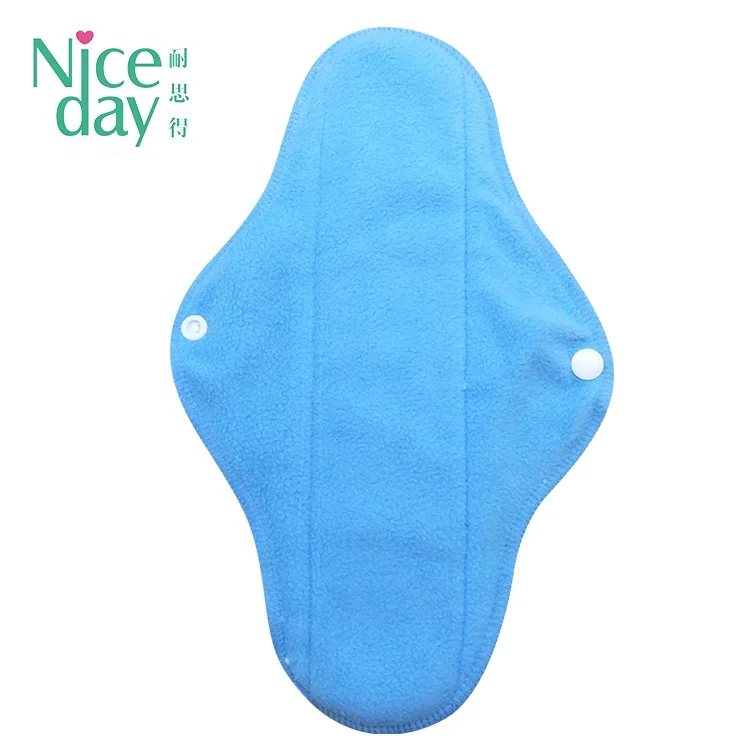 

Eco reusable sanitary pads soft cotton menstrual pad washable clothing pad, Customized printing