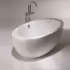Beautiful curves make the bath half-round corner bathtub B25808W-1
