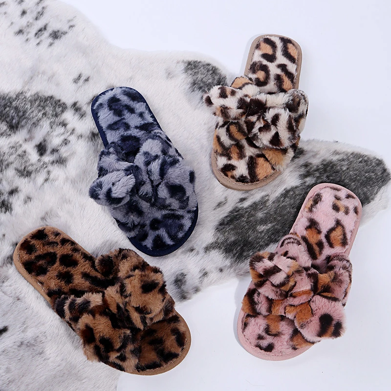 

2021 summer ladies new imitation fox fur slippers children bag imitation raccoon fur slippers wholesale, 1-4
